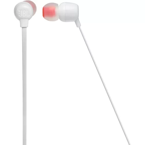 JBL TUNE 115BT Wireless In-Ear Headphones (White)