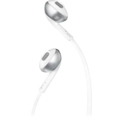 JBL TUNE 205BT Wireless Bluetooth Earbud Headphones (Silver)