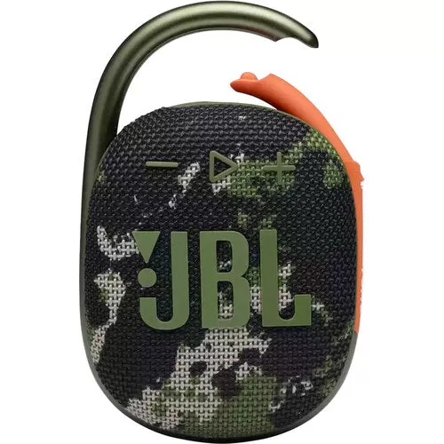 JBL Clip 4 Portable Bluetooth Speaker (Squad)