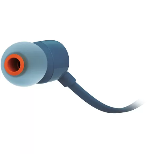 JBL T110 In-Ear Headphones (Blue)