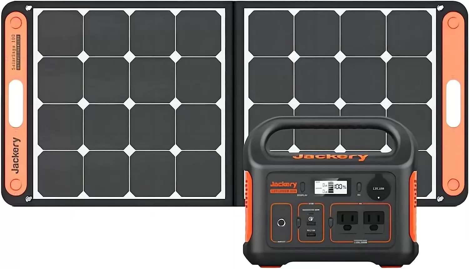 Jackery Portable Power Station Explorer 300, 293Wh Backup Lithium Battery, 110V/300W Pure Sine Wave AC Outlet, Solar Generator (Solar Panel Not Included) for Outdoors Camping Travel Hunting Blackout