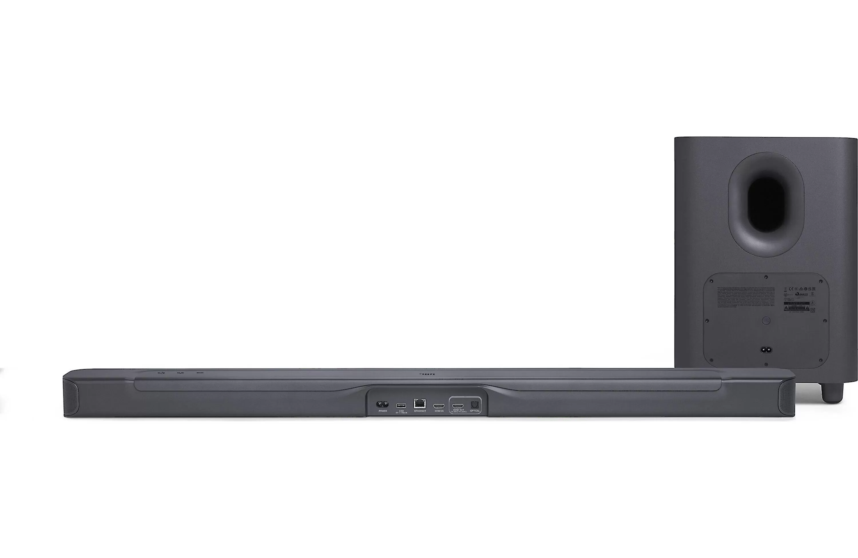 JBL Bar 500 Powered 5.1 Sound Bar System with Bluetooth, Wi-Fi, Apple AirPlay 2, and Dolby Atmos