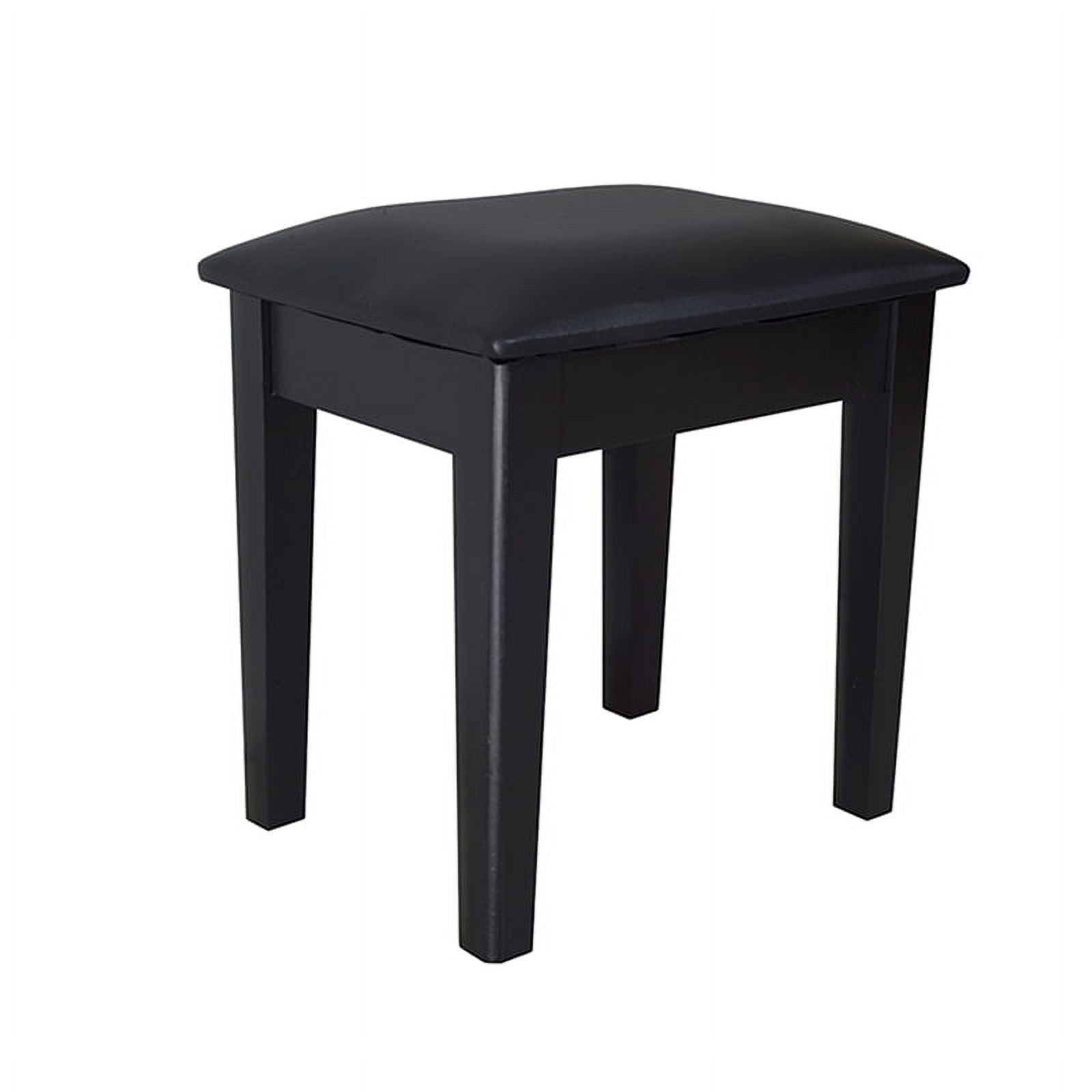 Lowest Prices - CRO Decor 18'' Tall Vanity Stool-Black