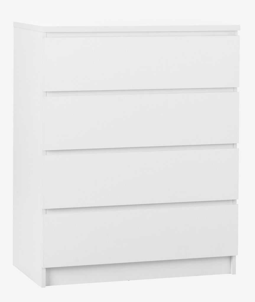 4 drawer chest LIMFJORDEN white