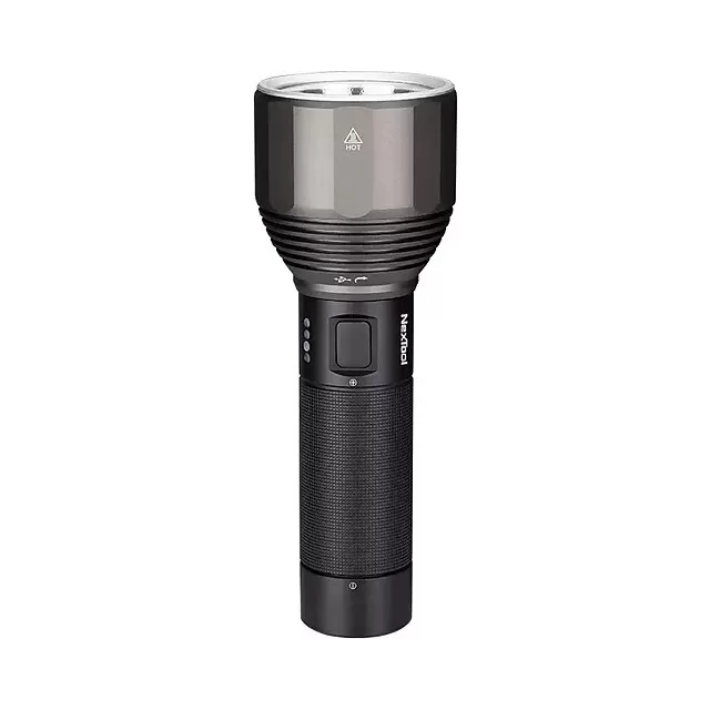 NexTool 2000 LM Flashlight IPX7 Waterproof Rechargeable 5000mAh LED Light Type-C Quick Charge Seaching Torch for Outdoor
