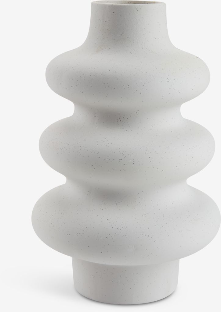 Vase ALVIS D20xH30cm white