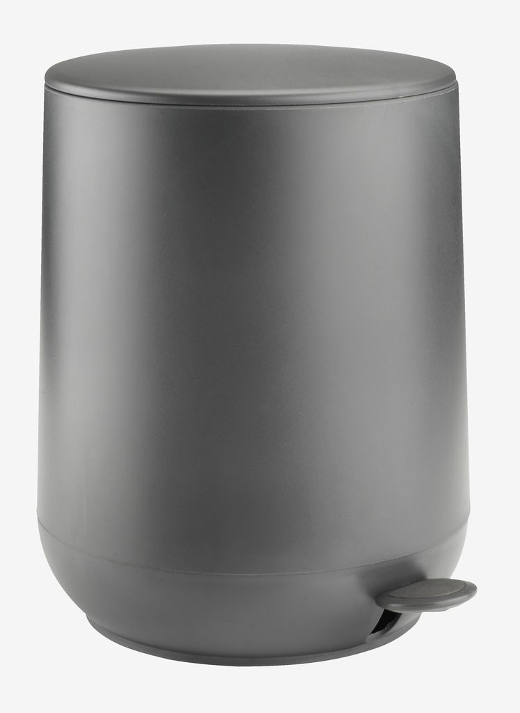Pedal bin OXIE 5L with soft-close dark grey