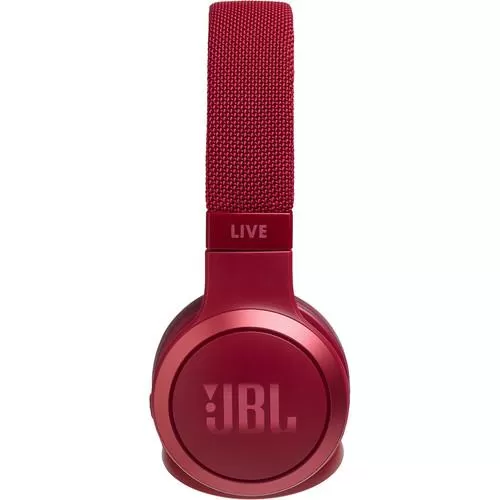 JBL LIVE 400BT Wireless On-Ear Headphones (Red)