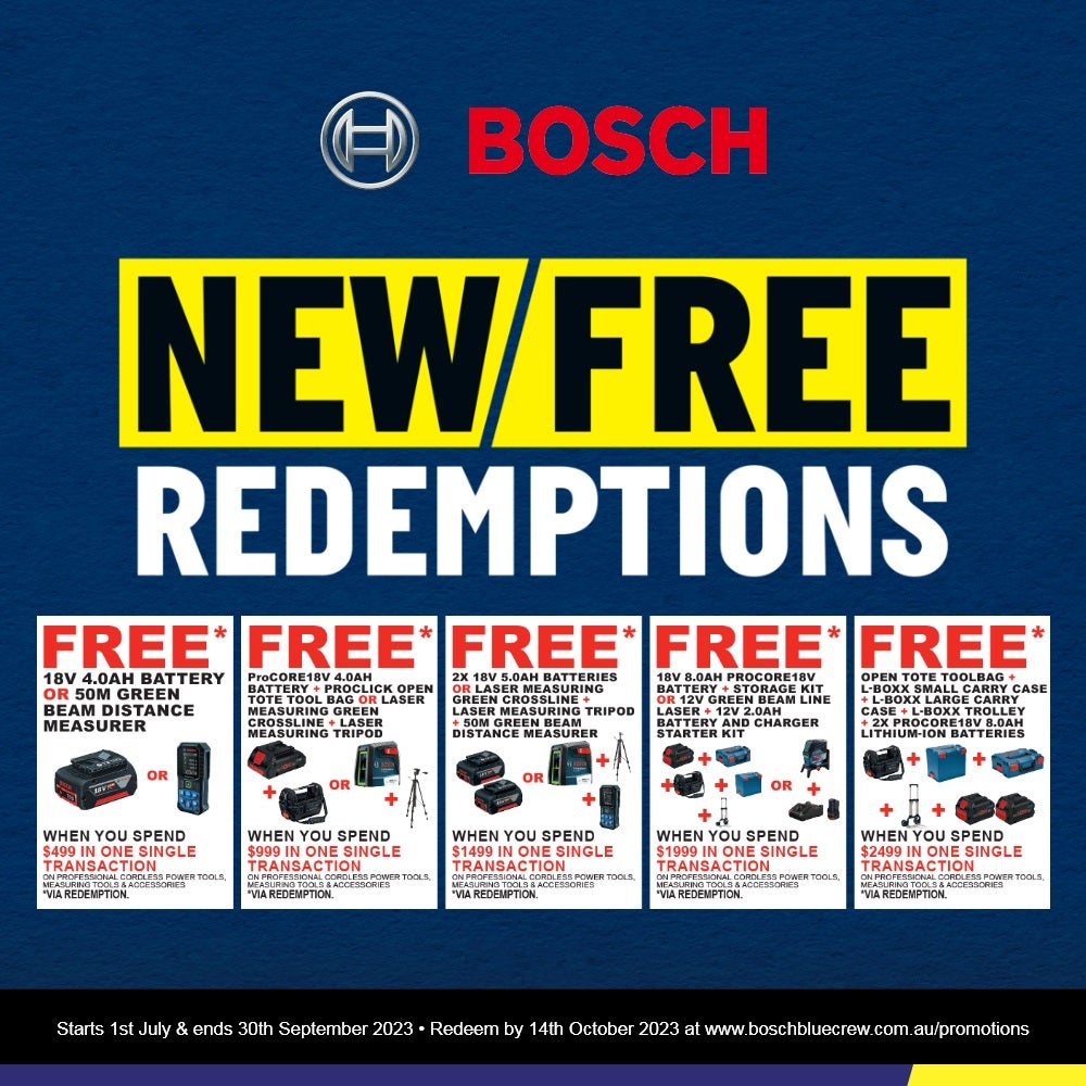 BOSCH 12V 2 x 2.0Ah Pro Crossline Laser Level & Brushless Impact Driver Kit 06159940PN